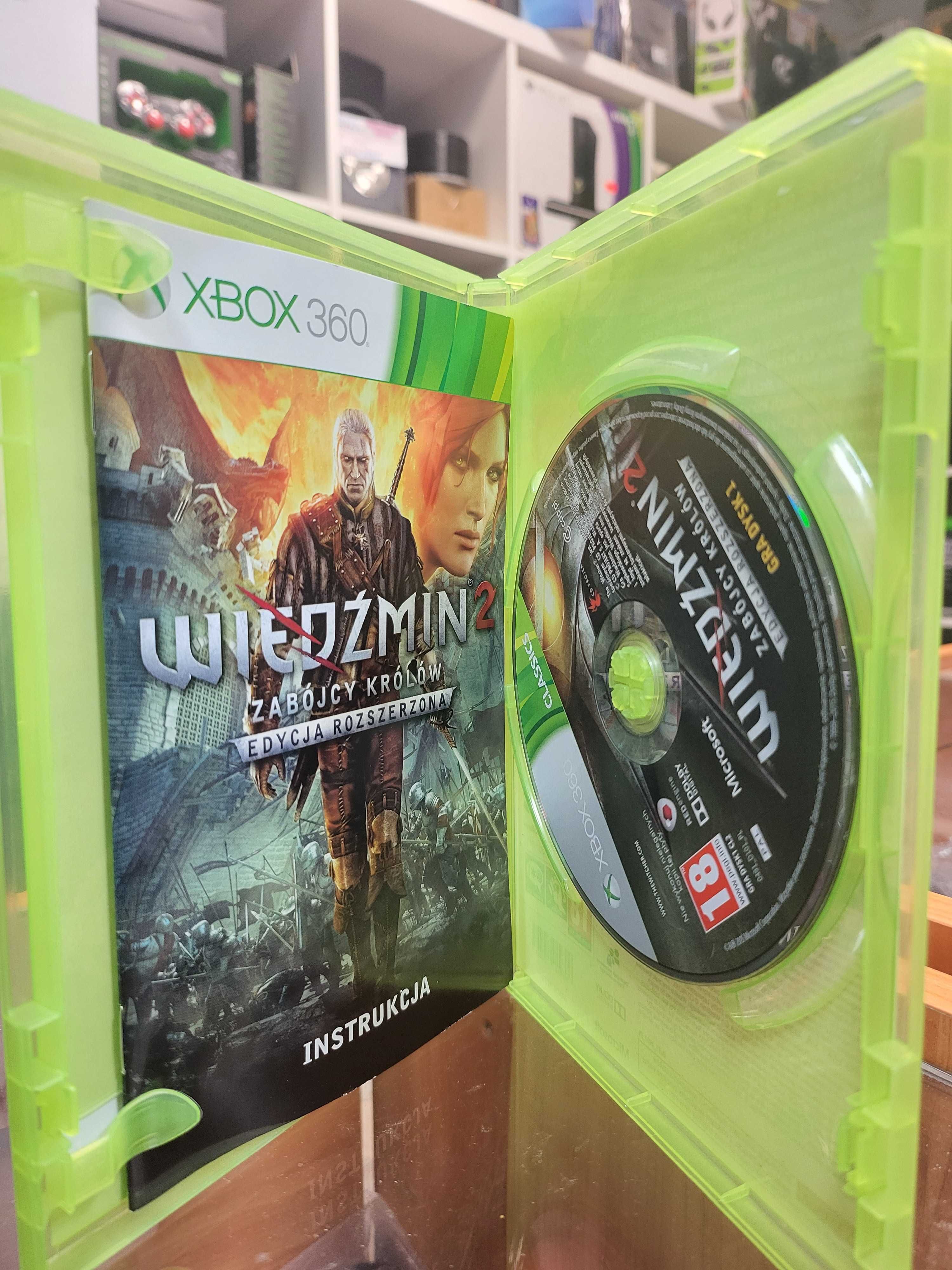 Wiedźmin 2 Zabójcy Królów Edycja Rozszerzona Xbox 360 PL SklepRetroWWA
