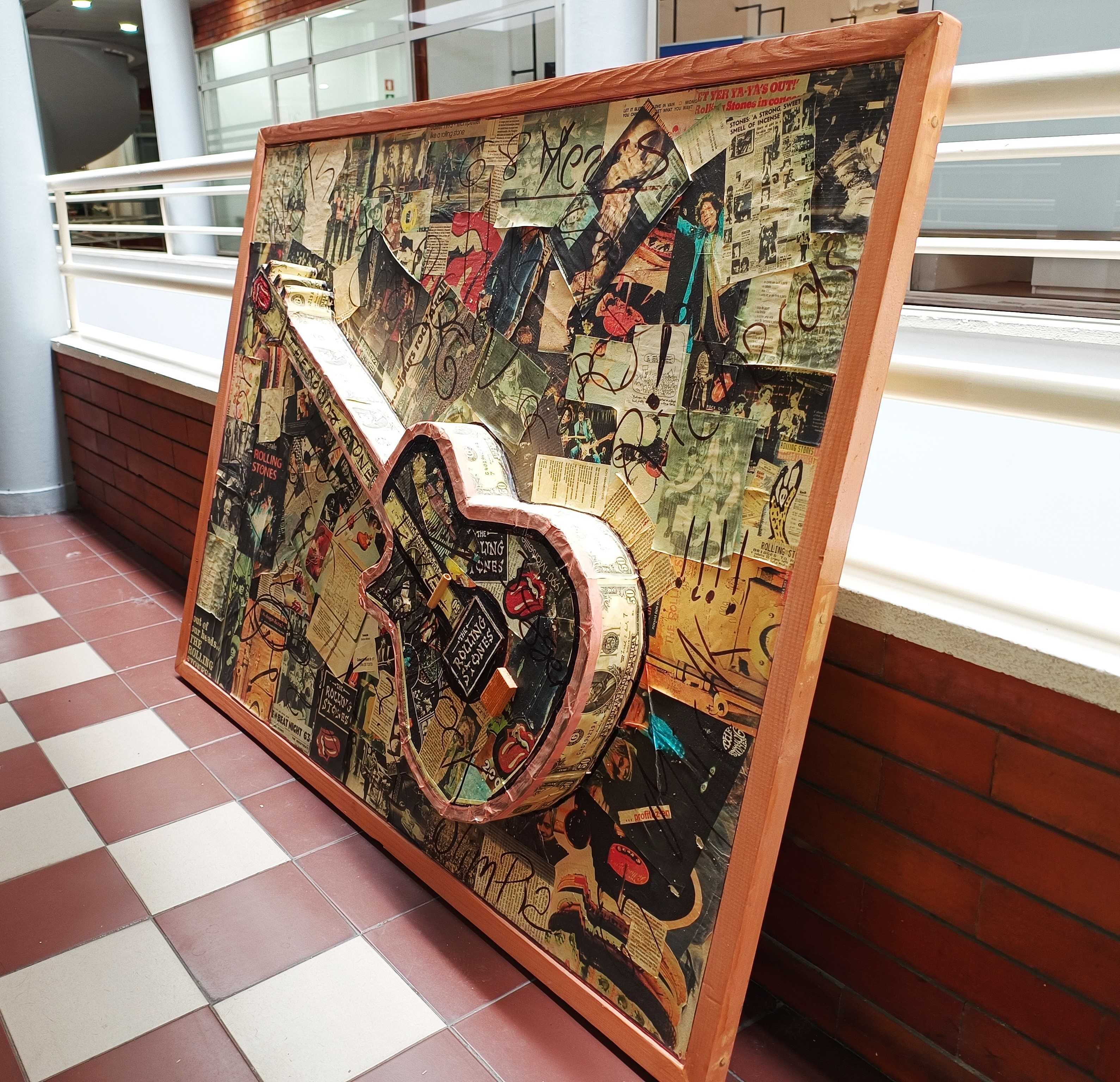 Quadro Tributo Rolling Stones