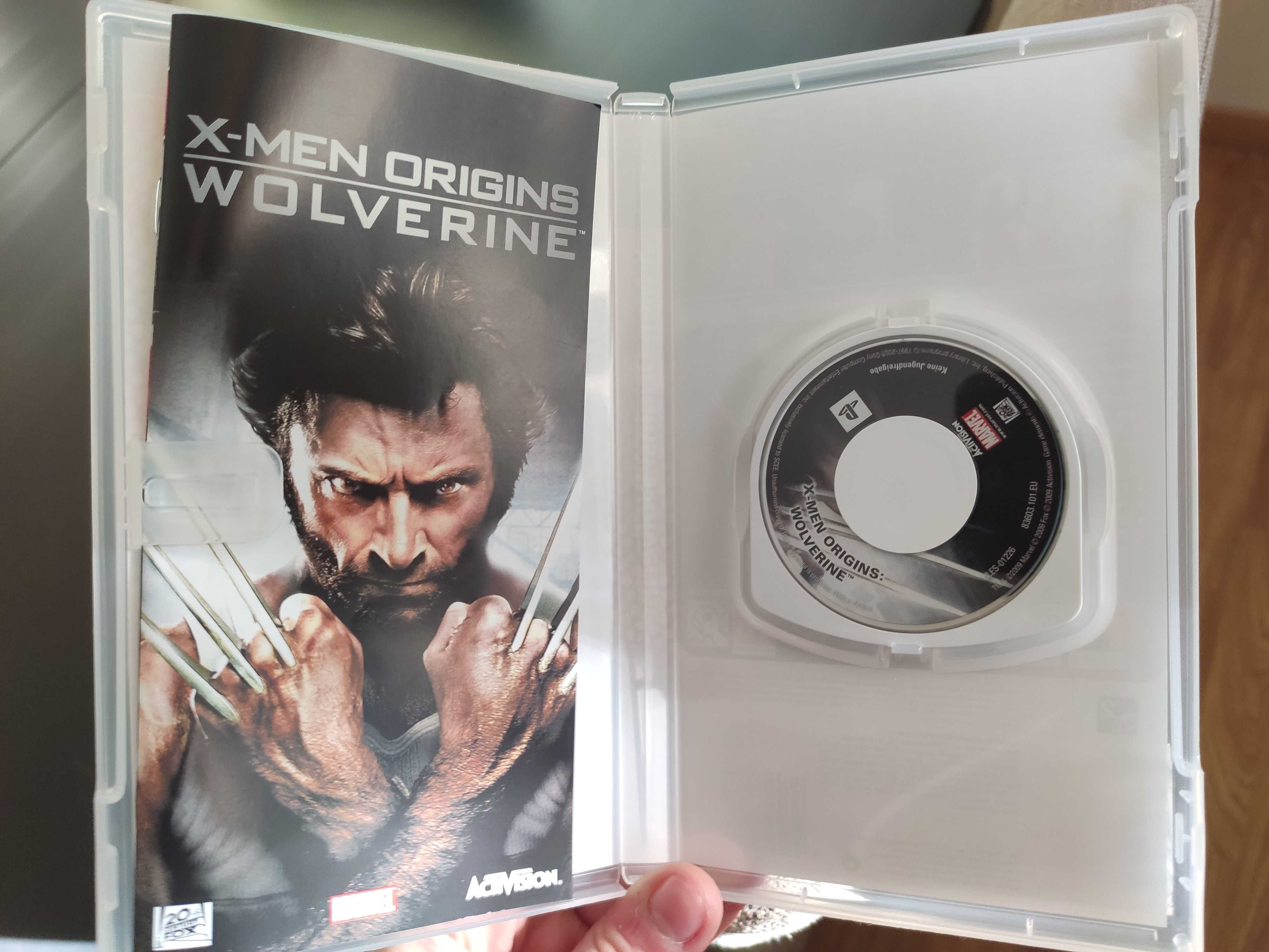 Jogo "X Men Origins: Wolverine" PSP