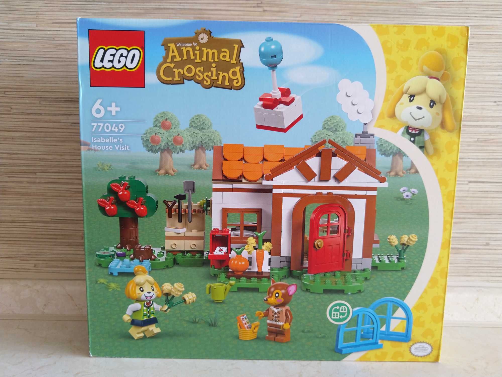 HIT Lego Animal Crossing odwiedziny Isabelle KURIER