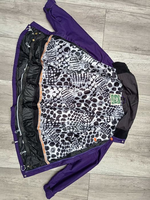 Fioletowa kurtka damska snowboardowa, narciarska, Volcom, rozm. S / 36