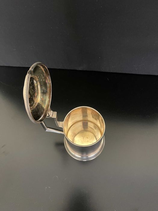 Porta-copo em prata, Rússia, fim do século XIX