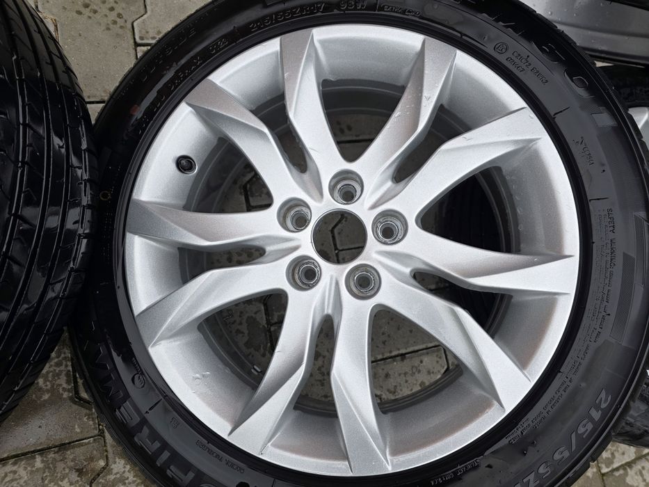 Koła alufelgi 17 Peugeot gotowe do założenia opony jak nowe