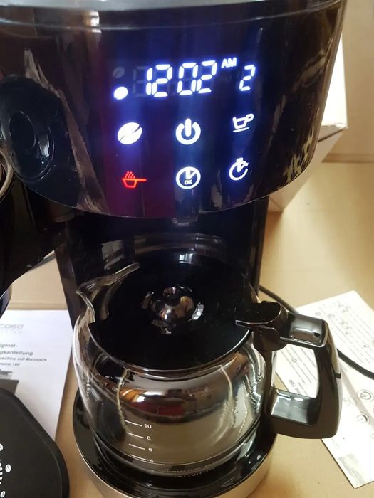 Кавомашина Caso 1856 Grande Aroma 100 Design, кавоварка на 10 чашок.