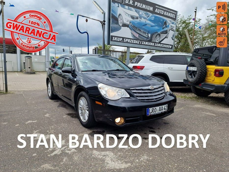 Chrysler Sebring 2.0 Benzyna 156 KM, Tempomat, Klimatyzacja, Grzane Fotele, Alufelgi
