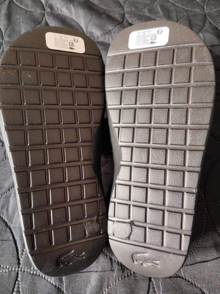 Klapki Lacoste rozmiar 38. Orginalne