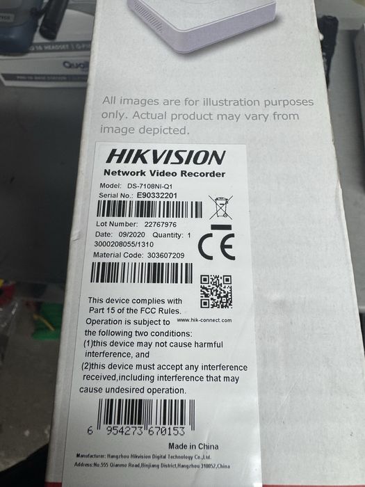 8-канальный сетевой видеорегистратор DS-7108NI-Q1