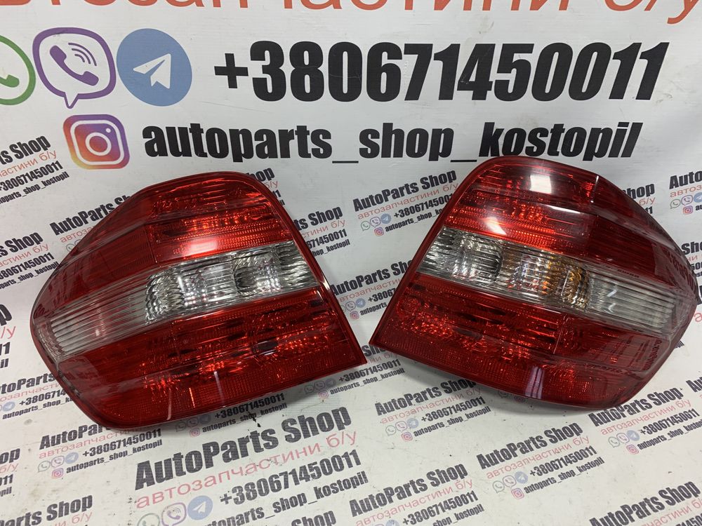 Фара ML 164 Mercedes w164 ML фари МЛ галоген оптика фары фонарь фонар