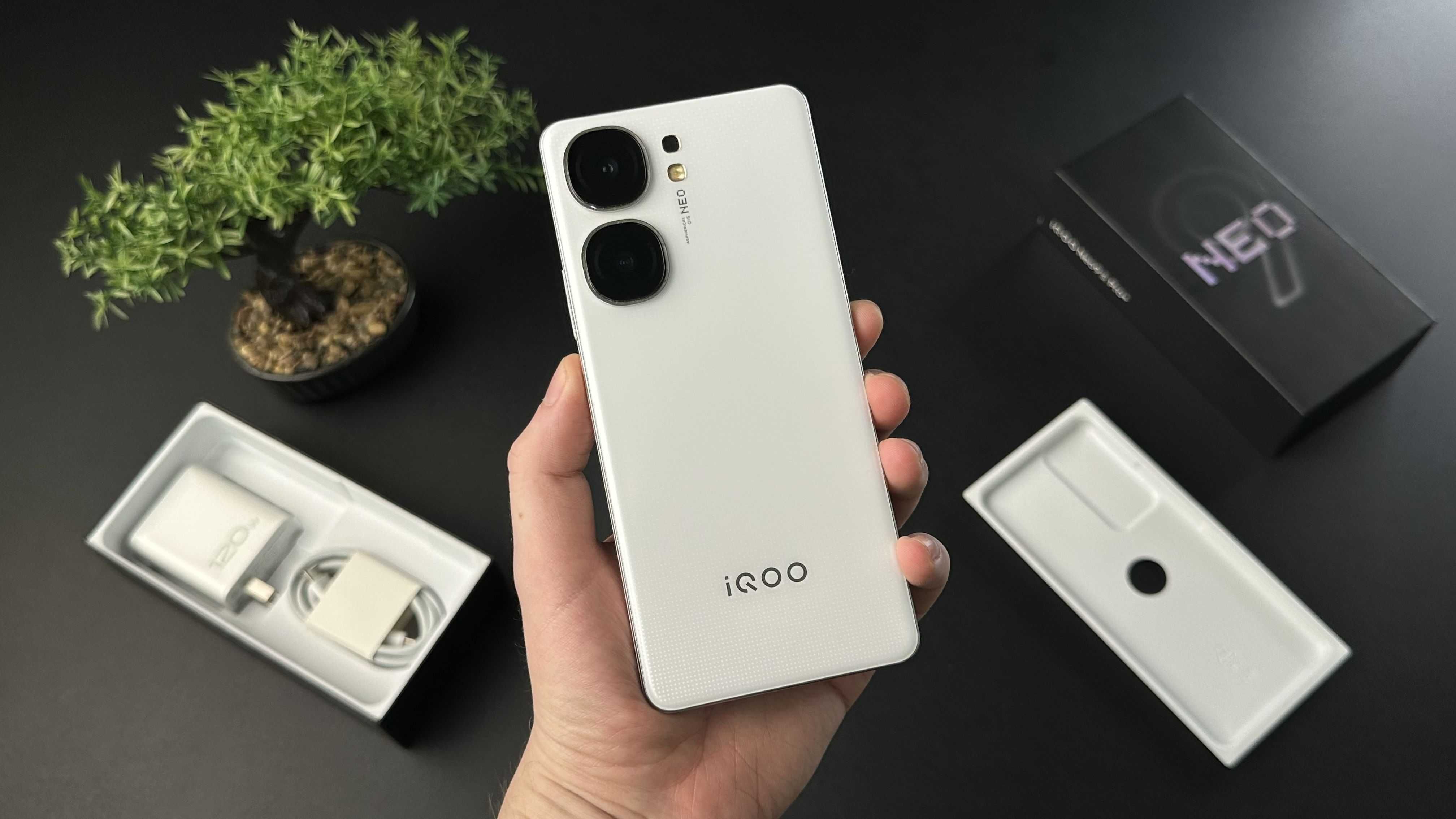 Оплата частинами 0% Vivo iQOO Neo 9S Pro+ 12/256GB White Гарантія