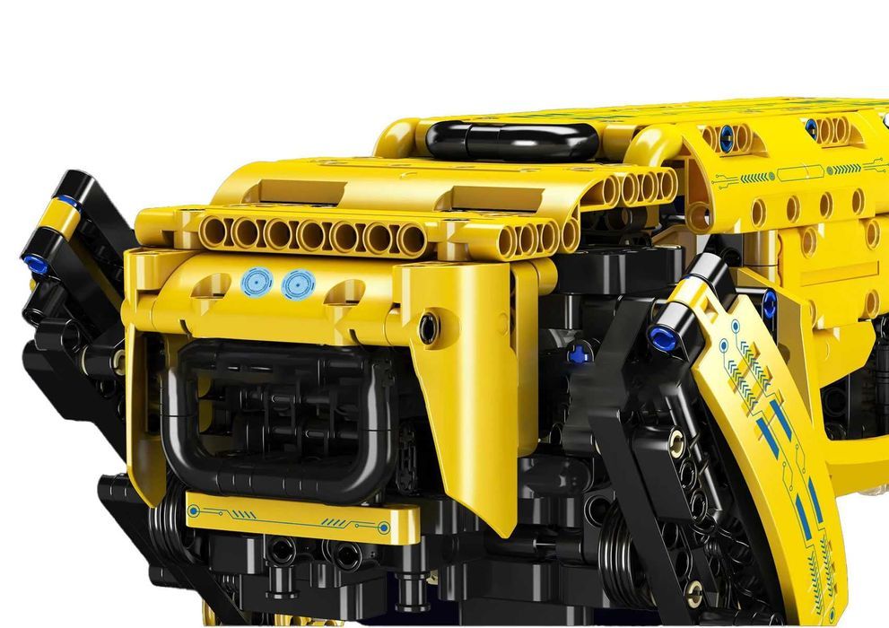 Robot pies z klocków zdalnie sterowany 886 elementów Mould King