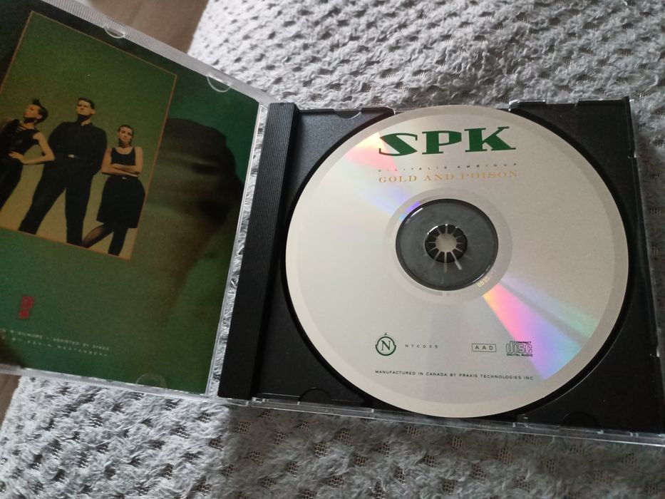 SPK - Gold And Poison (Digitalis Ambigua) (CD, Album)(Industrial, EBM,