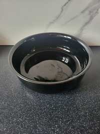 Ceramiczna czarna misa