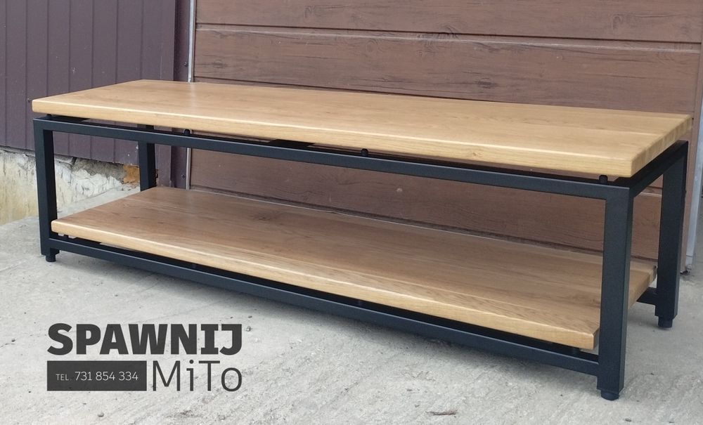 Szafka Rtv audio, stolik pod sprzęt na zamówienie metalowa półka regał