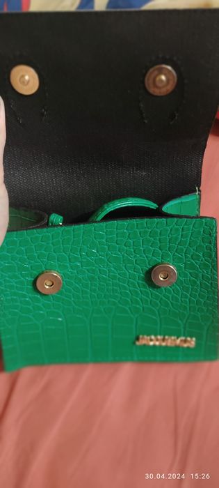 Сумка нова,колір зелений