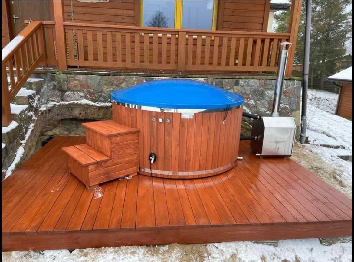 Balia Producent Jacuzzi Sauna Basen Spa Beczka Led