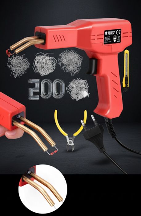 Zszywarka spawarka zgrzewarka do plastiku plandek+200 zszywek 50W