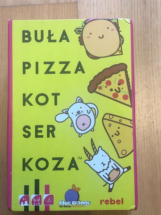 Gra karciana Buła Pizza Kot Ser Koza