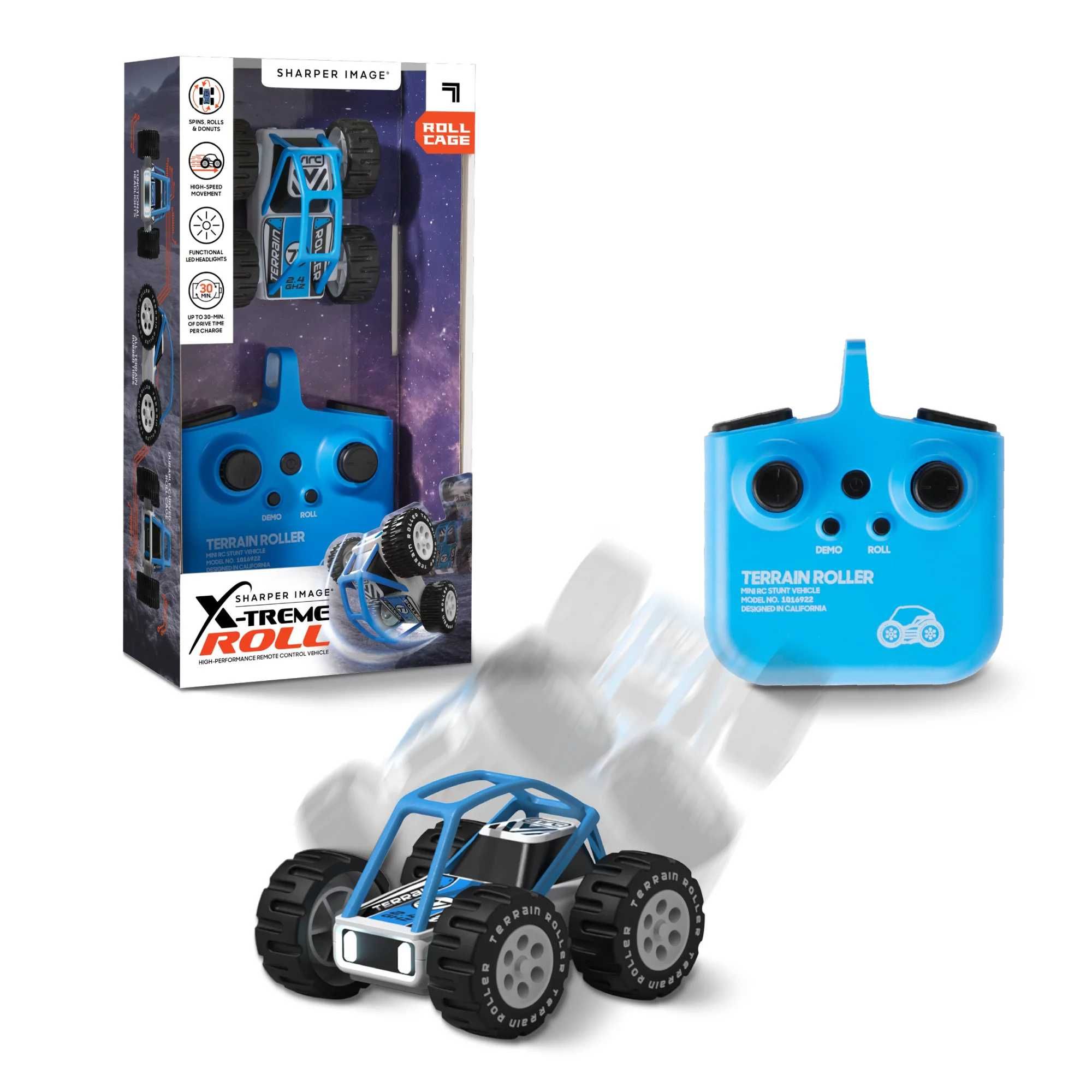 Дитяча машинка РК Sharper Image® Toy RC x-Treme Roll High Performance