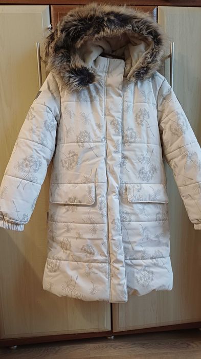 Lenne Ленне куртка пальто парка зимова 134 см шапка і снуд в подарунок