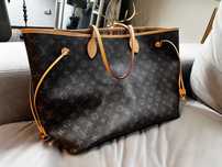 Louis Vuitton Neverful LV piekna duza torba