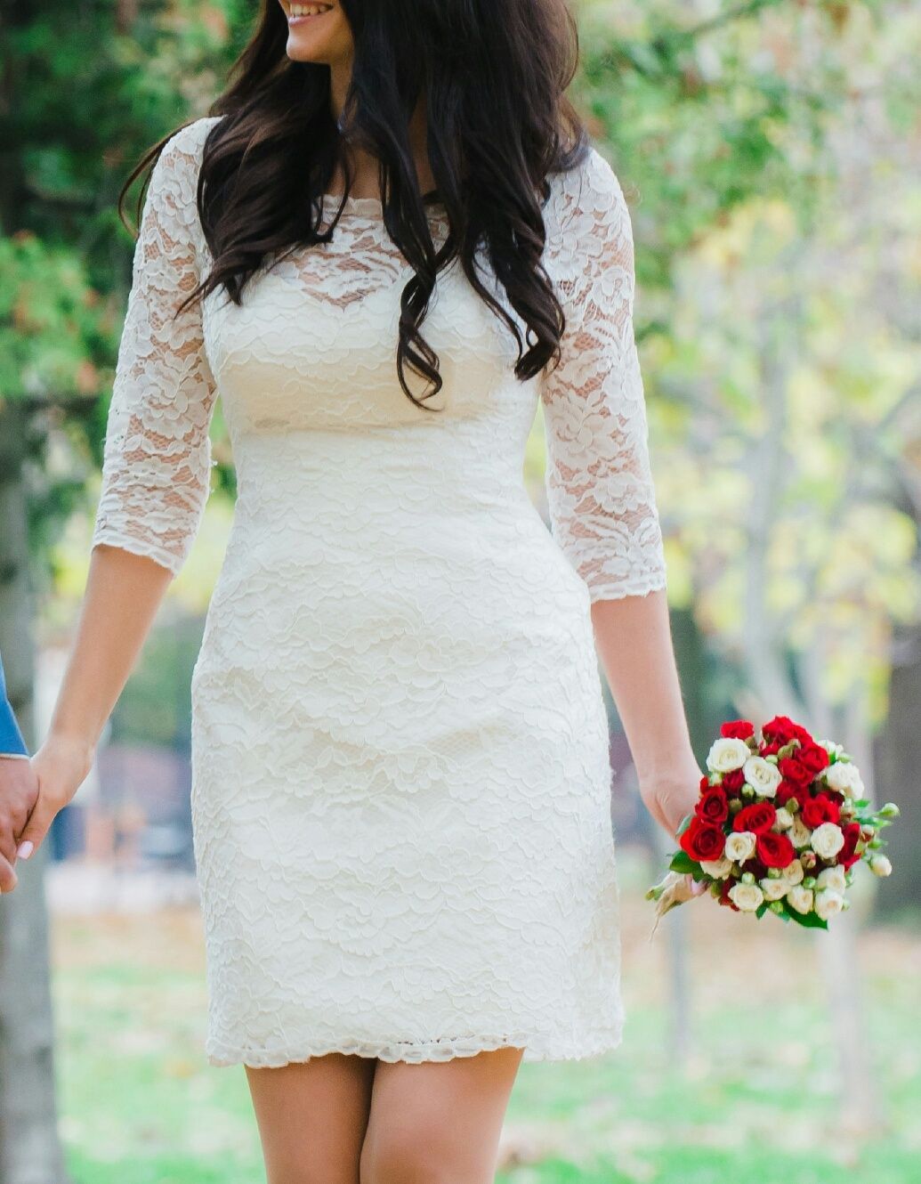 Белое платье на роспись/свадьбу/нарядное