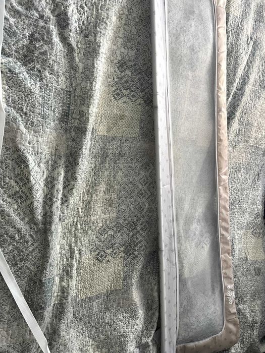 Barierka rozkładana do łóżka BABYPRO używana 182 cm