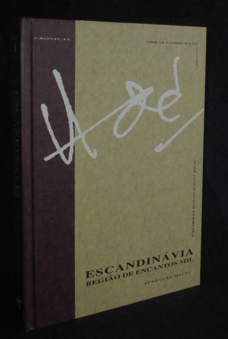 Livro Escandinávia Região Encantos Mil Crónicas José Santos Ferreira