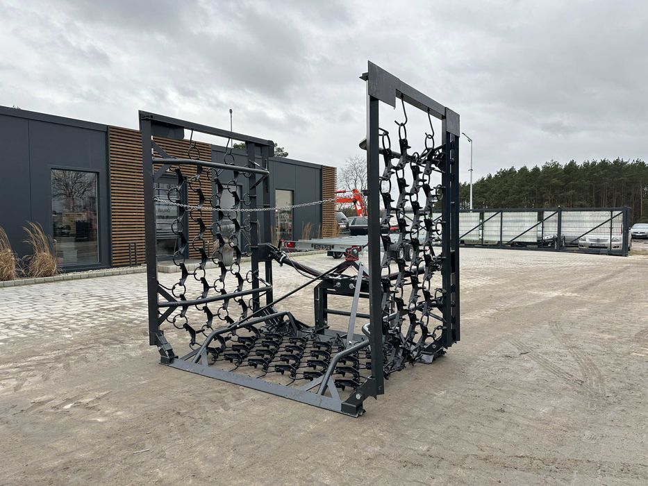 Włóka łąkowo-polowa, składane hydraulicznie lub ręcznie, 2,0 - 8,0 m