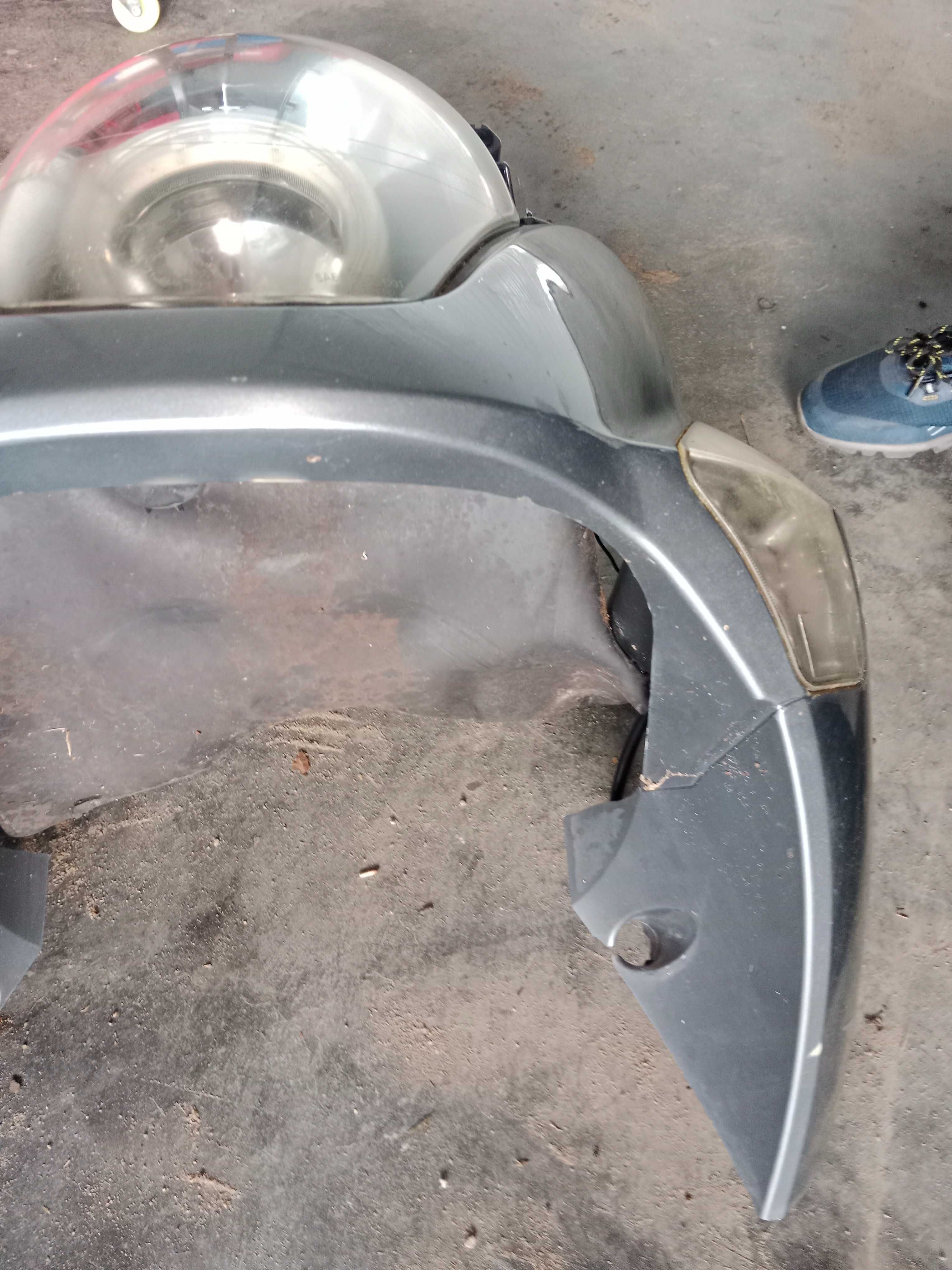 sym gts lampa przód reflektor owiewka czasza osłona kierunkowskazy