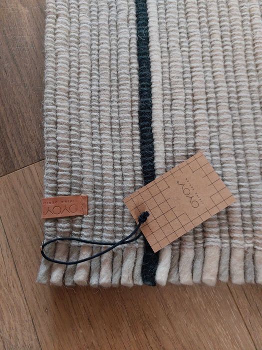 OYOY Putki rug wełniany dywan zara home