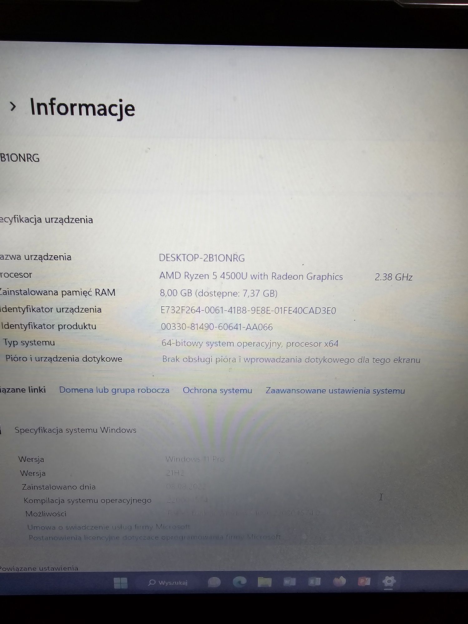 Laptop lenovo ideapad5