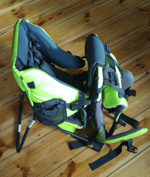 Lekkie Nosidełko Turystyczne Fillikid – Daszek, Folia, Stan BDB!