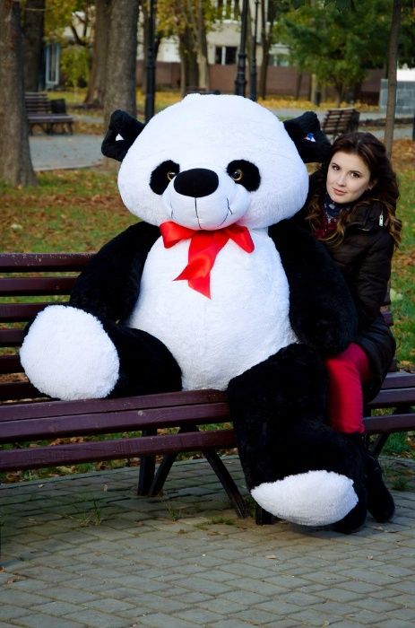Плюшевая панда Рональд 160 см!Бесплатная доставка!