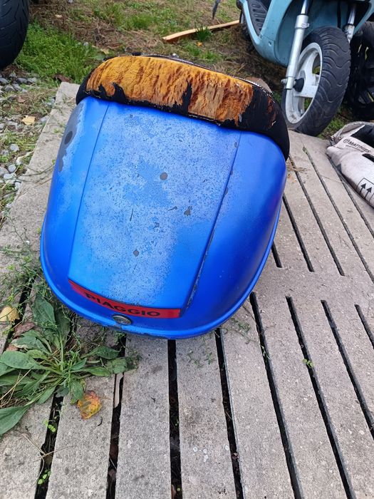 Stelaż,mocowanie kufra,kufer Piaggio skipper