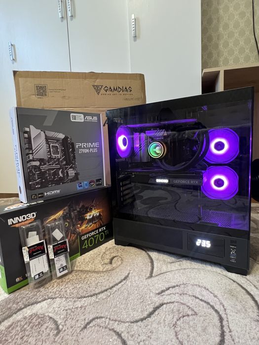Компʼютер i5 13600kf,32gb ram DDR5,RTX 4070Ti,Z790