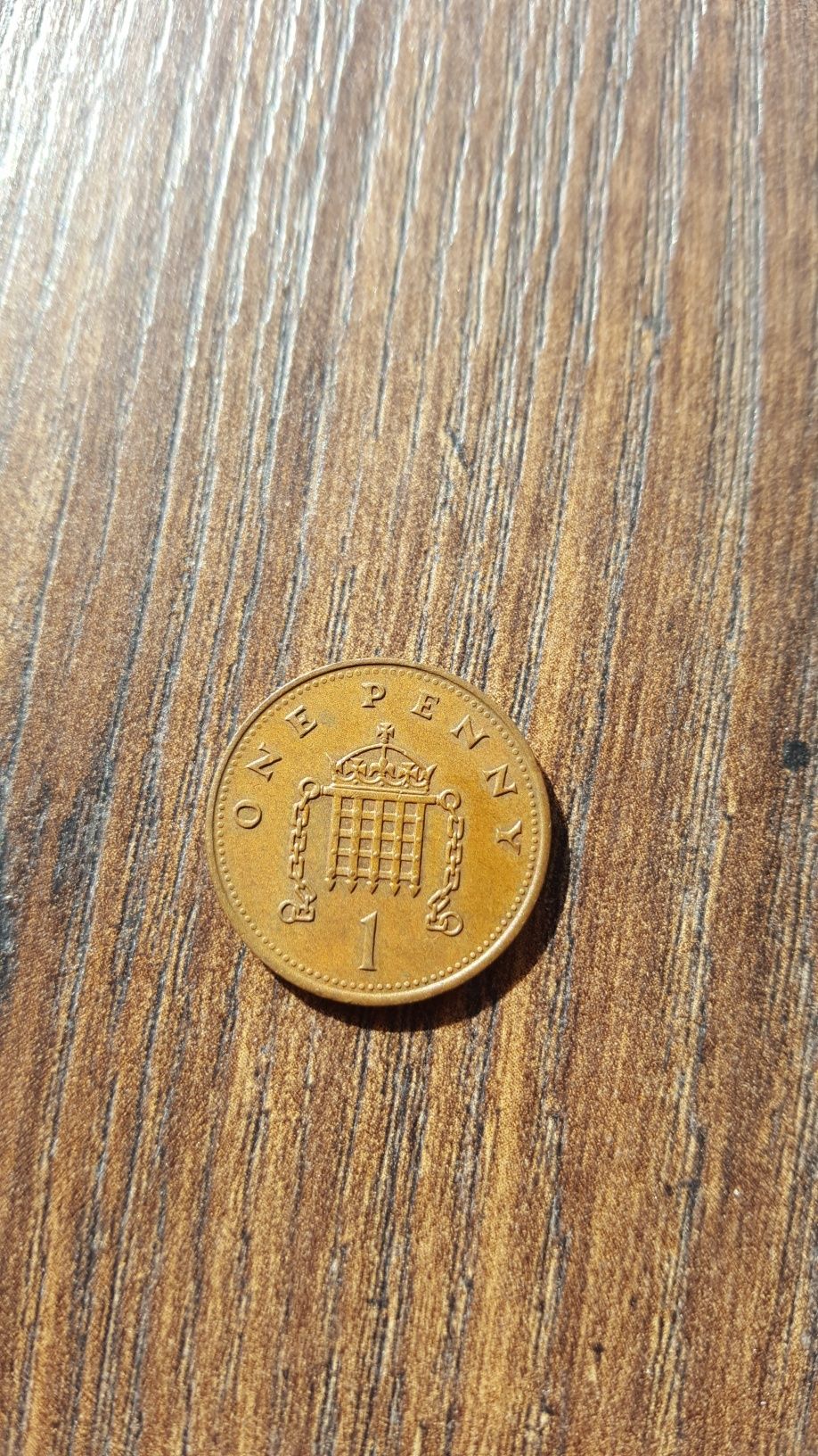 Moneta 1 Penny Elizabeth II 1987r.