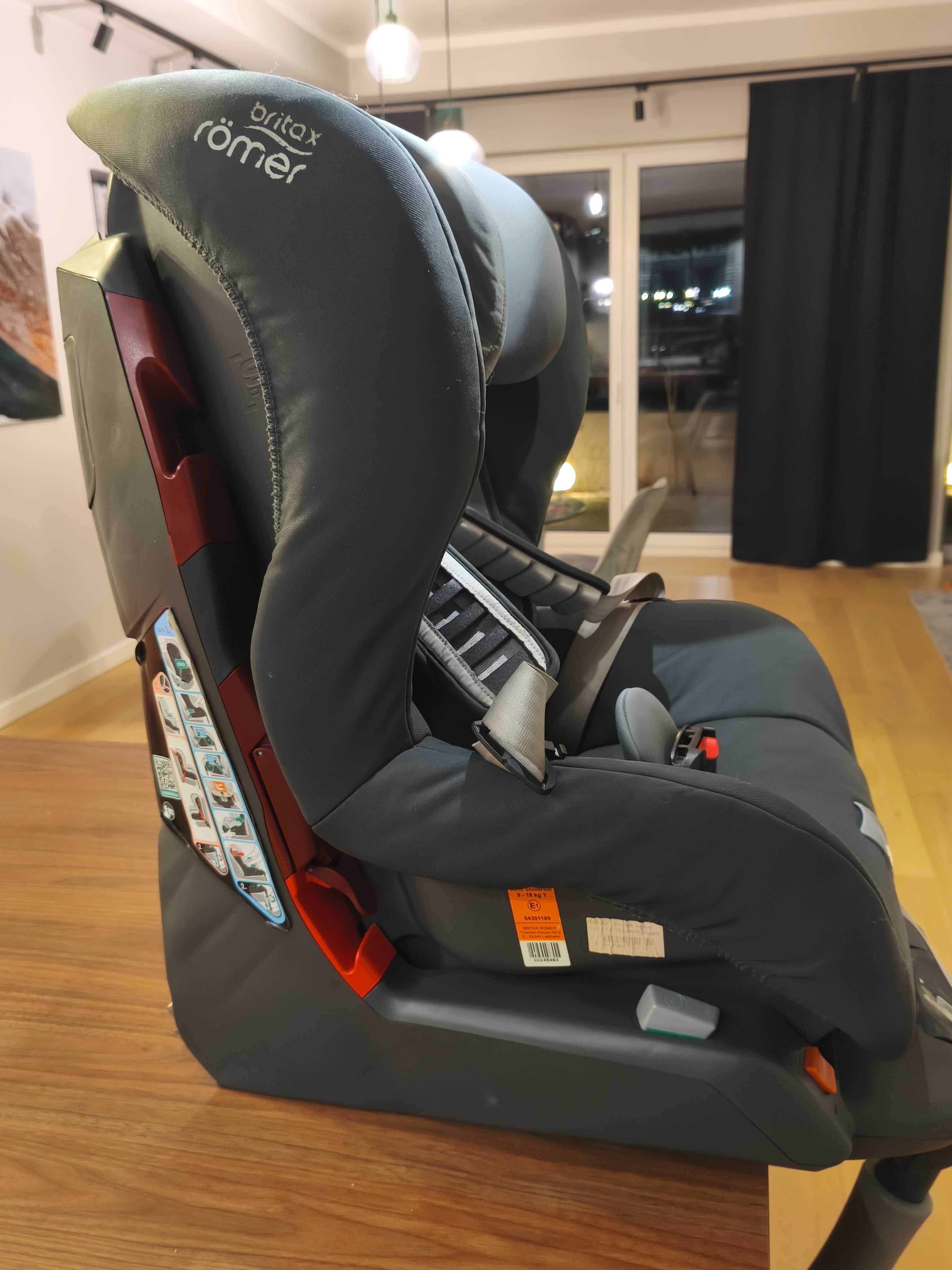 Fotelik Britax Romer SafeFix Plus 9-18 kg Super stan!