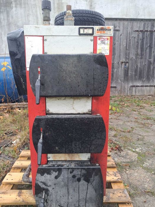 Części  pieca miarkownik ciągu