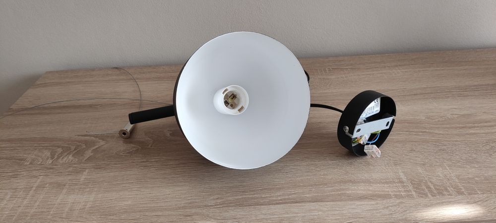 Lampa Beryl black I