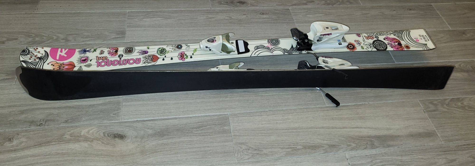 Narty Rossignol Diva 130 z butami + kask i gogle Julbo
