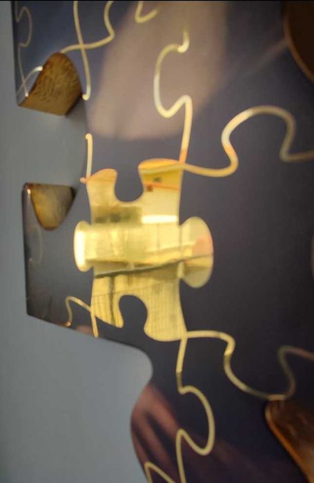 Obra de arte "Monna Lisa" com certificado de autenticidade