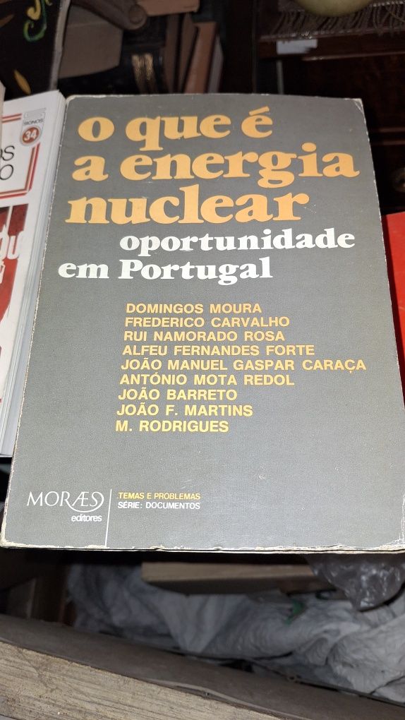 O que é energia nuclear oportuidadd em Portugal livro moraes