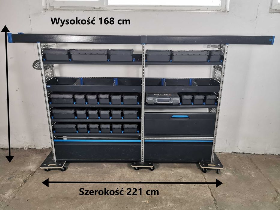 Zabudowa serwisowa warsztatowa CRAFTER SPRINTER TRANSIT MAN TGE IVECO