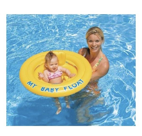 Dmuchane Koło Pływak z siedziskiem dla niemowląt INTEX 70cm