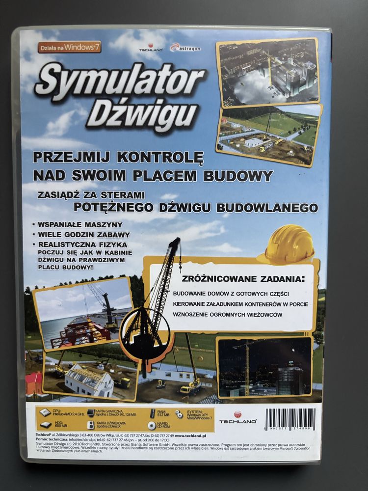 Gra PC Symulator Dźwigu