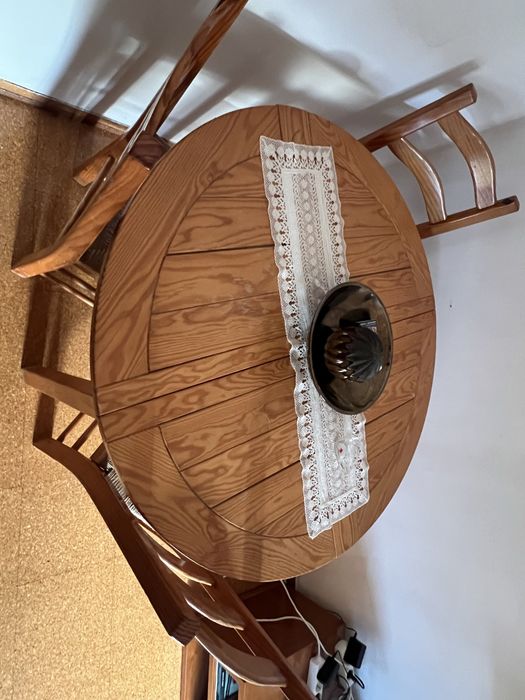 Mesa de Madeira Extensivel