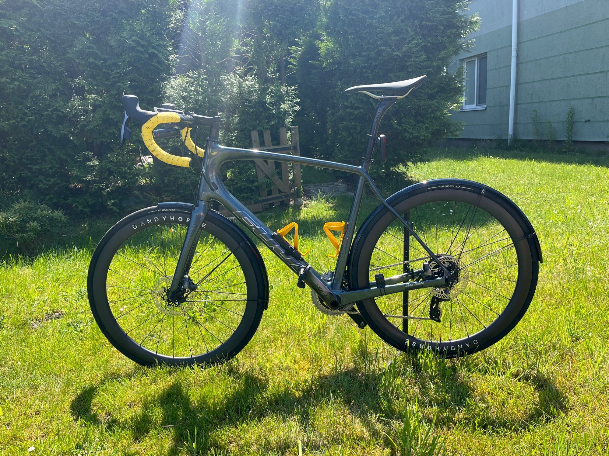 Fuji Gran Fondo rozm. 58 szosa/gravel Sram Force AXS eTap pomiar mocy