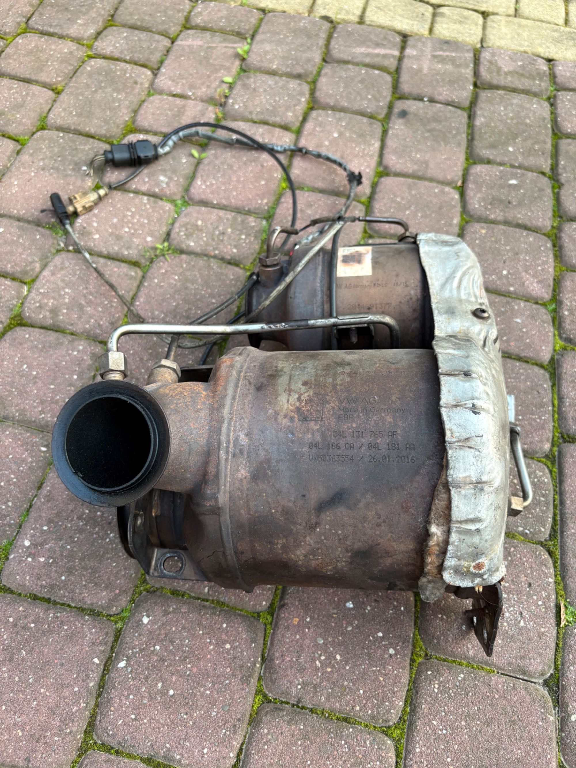 Volkswagen caddy  katalizator dpf DFS