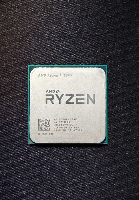 Процесор AMD Ryzen 7 1800x 8 ядер
