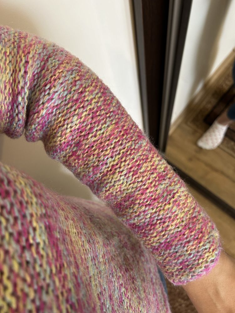 Kolorowy sweter topshop r. M